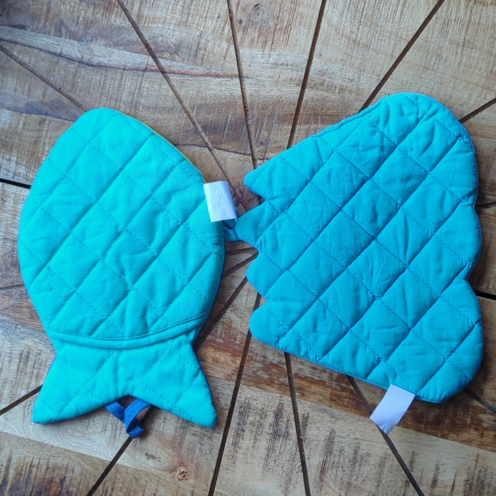 Set of 2 pot holders - Picture 2 of 4